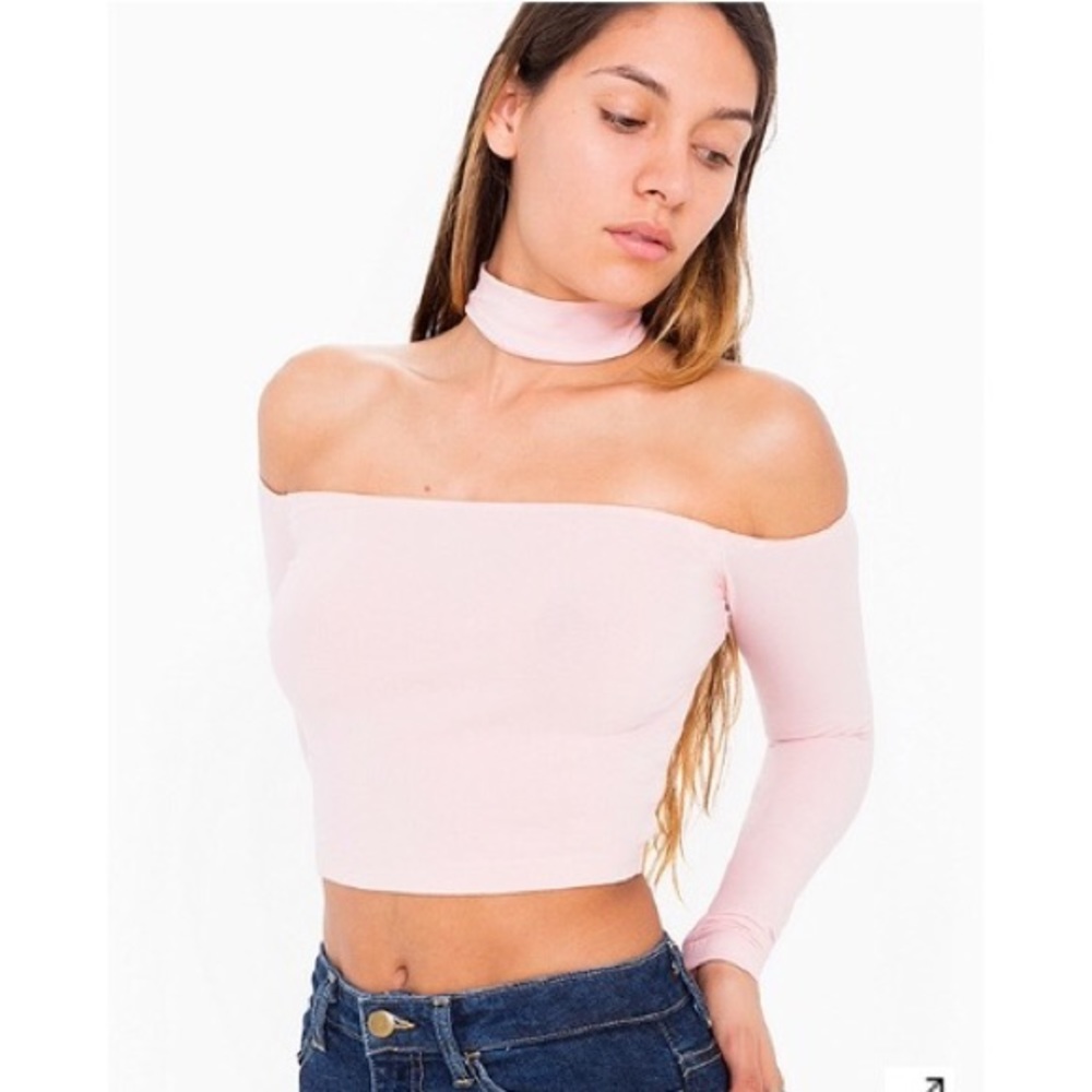 Crop top choker with racerback